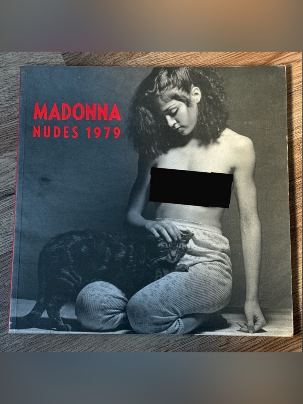 Madonna Nudes 1979 Photo Book by Martin H.M. Schreiber